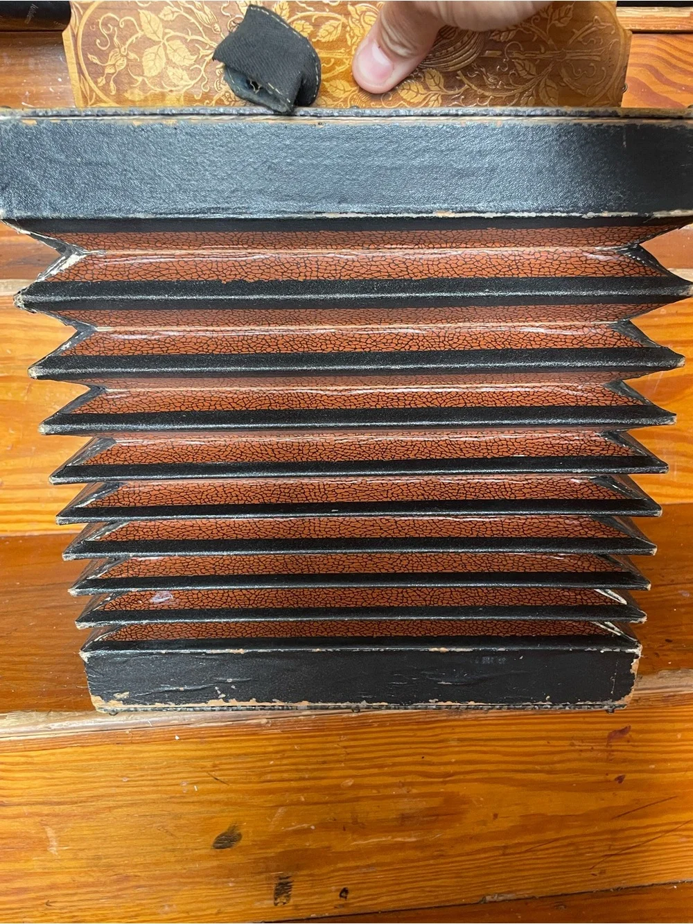 Vintage Accordian Flutina Squeeze Box Instrument Nostalgia Collectible Musician